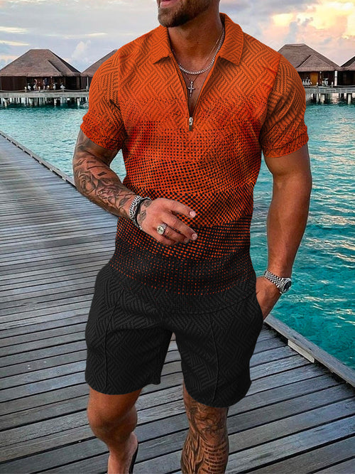 Lantern Polo Shirt And Shorts Co-Ord