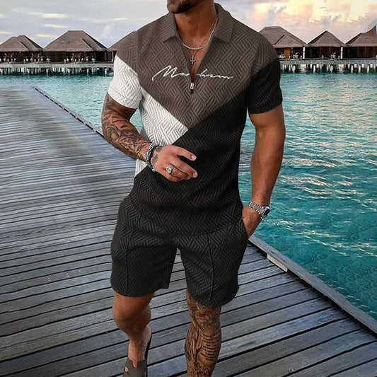 Vanguard Polo Shirt And Shorts Co-Ord